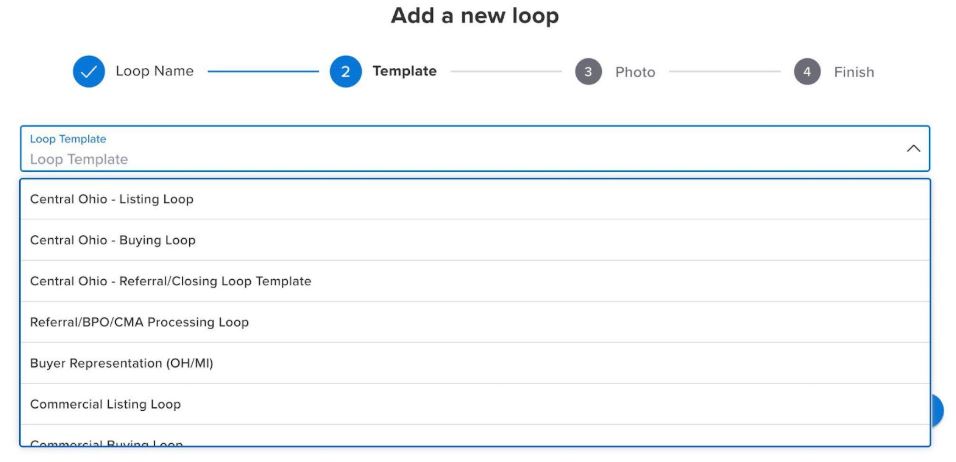 Setting Up a New Listing Using Dotloop